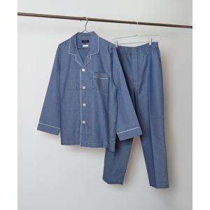 パジャマ 「DAKS」ピケドットドビー　パジャマ メンズ