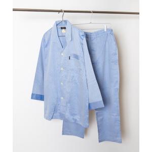 パジャマ 「DAKS」ピケドットドビー　8分袖・8分丈パンツ　パジャマ メンズ
