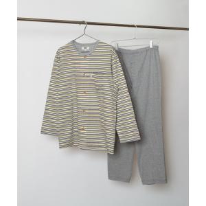 パジャマ 「DAKS」シルケットテンジクボーダー/無地　ルームウェア メンズ