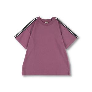 tシャツ 「WEB限定/DRC/お肌に嬉しい綿100％」袖ラインテープ半袖ビックTシャツ キッズ 子供服 男の子 女の子