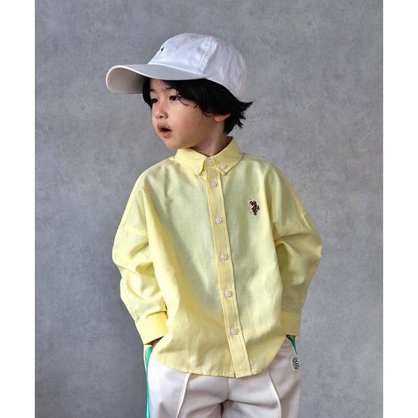 「U.S. POLO ASSN.」 「KIDS」長袖シャツ 140 イエロー キッズ