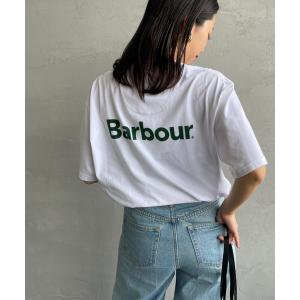 tシャツ Tシャツ レディース 「WEB限定」「Barbour/バブアー」 ベーシックロゴ バックプリントTシャツ