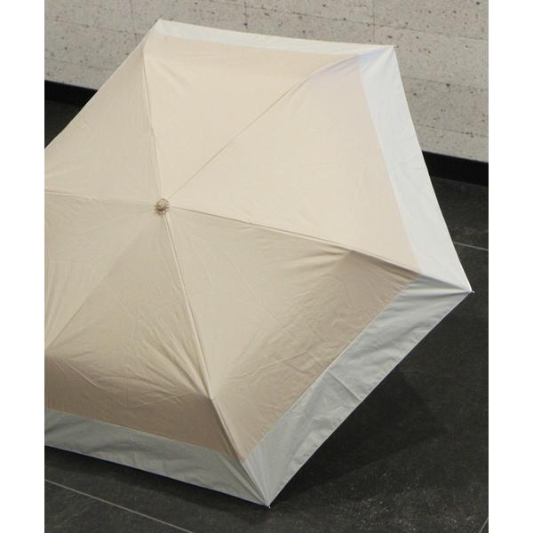 折りたたみ傘 PUバイカラー晴雨折りたたみ/985586 レディース メンズ