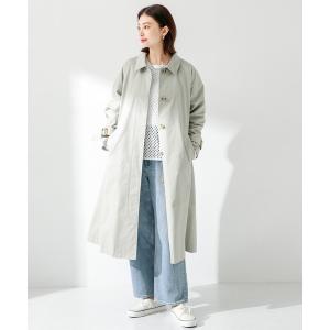 ステンカラーコート コート オーバーサイズステンカラーコート レディース