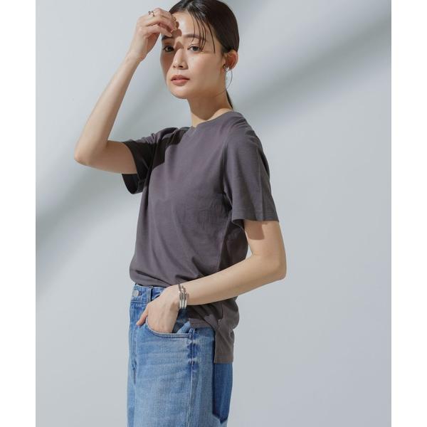 tシャツ Anti Soaked(R) 汗染み防止 クルーネックTシャツ レディース