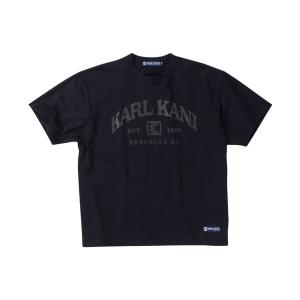 tシャツ Tシャツ メンズ KARL KANI カール カナイ 天竺半袖Tシャツ 大きいサイズ ビッグシルエット オーバーサイズ｜zozo