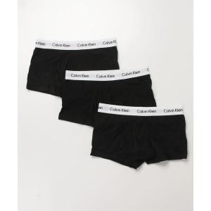 ボクサーパンツ メンズ Calvin Klein Underwear　3枚 パック マイクロ ストレッチ ローライズ ボクサーパンツ｜ZOZOTOWN Yahoo!店