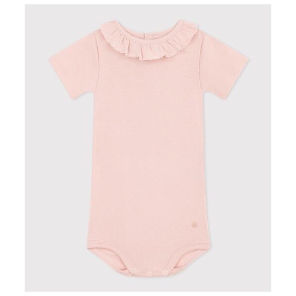 ベビー服 ロンパース 衿付き半袖ボディ