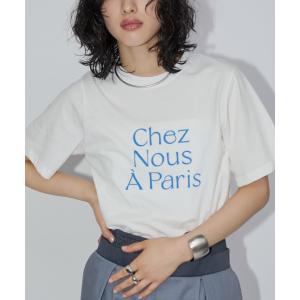 レディース tシャツ Tシャツ parisロゴTシャツ｜zozo