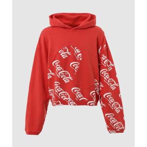 パーカー メンズ MEN COCA COLA SWIRL HOODIE KNIT｜zozo