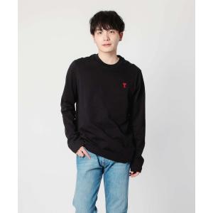 tシャツ Tシャツ レディース AMI PARIS ADC AMI DE COEUR EMBROIDERY LONG SLEEVES TSHIRT ア｜zozo