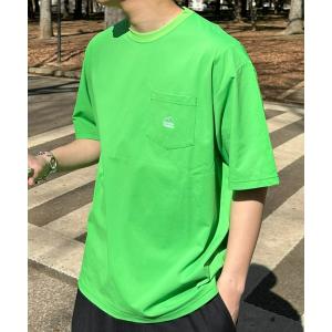 メンズ tシャツ Tシャツ 「Franklin Climbing」ワンポイント刺繍ポケット半袖Tee｜zozo