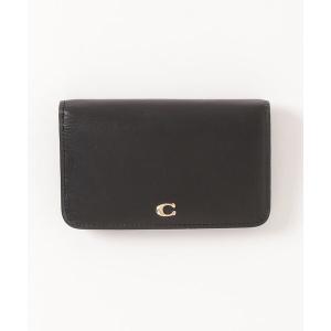 「COACH」 カードケース フリ- ブラック系その他 WOMEN