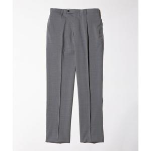スラックス 「WEB限定」「ストレッチ / ウォッシャブル可」ワンタックスラックス メンズ