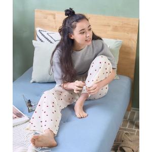 パジャマ ルームウェア FRUIT OF THE LOOM × FREAK'S STORE/フルーツオブザルーム 別注 無地T ハートパンツ ルームセ