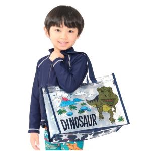 恐竜仕掛け付きプールバック