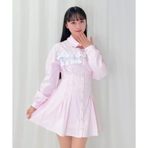 Rose Muse（ロゼミューズ） セットアップ Shaggy ribbon knit skirt