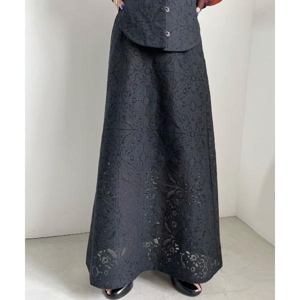 スカート MODUALL LACE SKIRT