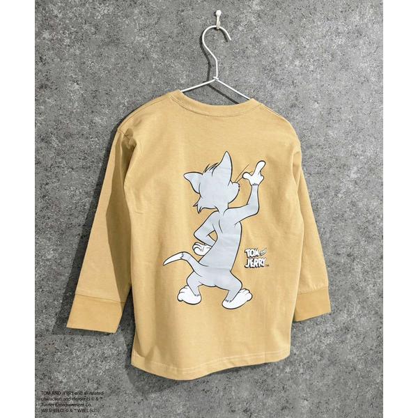tシャツ 「トム＆ジェリー/TOM＆JERRY」 オーバーサイズ　ロンT キッズ 子供服 男の子 女...