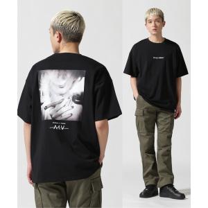 メンズ tシャツ Tシャツ 「WEB＆DEPOT限定」/A4A/エーフォーエー/SMOKE s/s TEE｜zozo