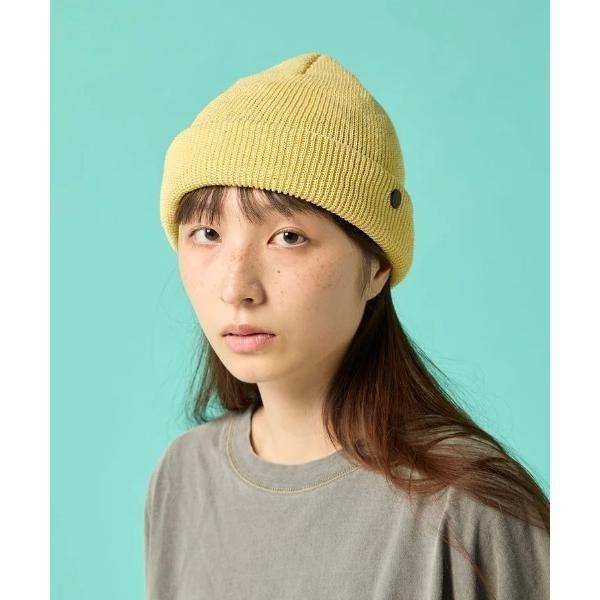 ニット帽 ニットキャップ CPH/シーピーエイチ/Cuff knit cap/Straw yarn/...