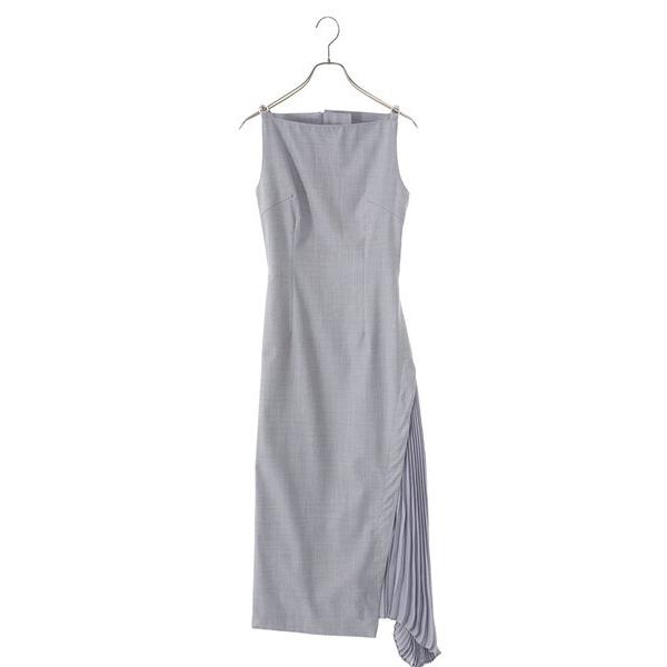 ワンピース Rokh / ロク：SIDE PLEATS DETAILED DRESS：R6CA315...