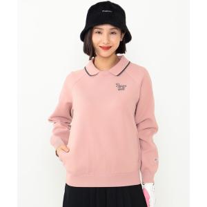 「BEAMS GOLF」 長袖ニット MEDIUM ピンク レディース