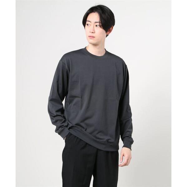 「UNITED ARROWS」 長袖Tシャツ X-LARGE ダークグレー メンズ