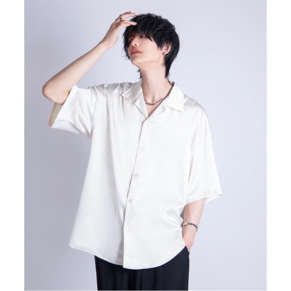 「ADRER」 半袖シャツ SMALL ホワイト メンズ