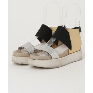 「UNITED NUDE」 フラットサンダル 36 ゴールド レディース