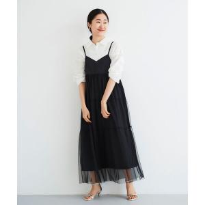 ORGUE（オルグ） ワンピース Polo Collar Knit One-piece/ポロカラー