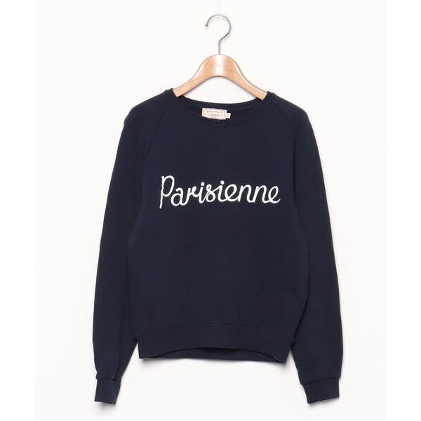 「Maison Kitsune」 スウェットカットソー S ネイビー レディース