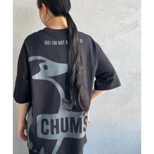 tシャツ Tシャツ レディース 「WEB限定」「CHUMS/チャムス」 オーバーサイズ ブービーバックプリントTシャツ