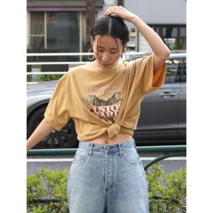 レディース tシャツ Tシャツ ビッグシルエットイーグルTee｜zozo