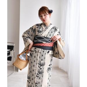 utatane 浴衣 手染め注染浴衣3点セット utatane×注染工房 藍色の古典菊