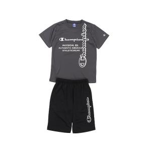 ジャージ キッズ Champion/チャンピオン　T-SHIRT AND SHORTS SET｜zozo