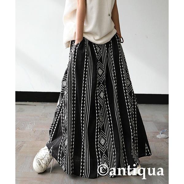 スカート 刺繍スカート