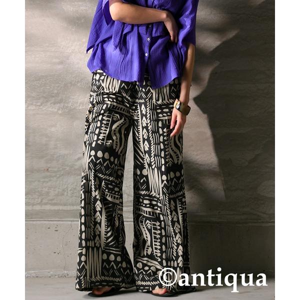 パンツ エスニック柄パンツ レディース