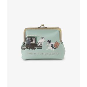 ポーチ がま口ポーチ/Cat's NapTime レディース