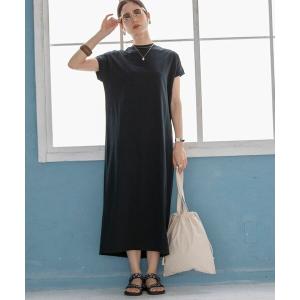 ワンピース 「WEB限定復刻」リピT・USAコットンハイネックロングワンピース