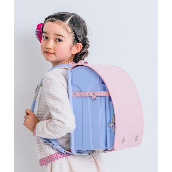 ランドセル 「早期特典付」2027年新入学ランドセル - パウダーピンクxペールブルー（ムーンスター...