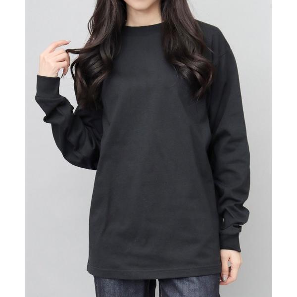 tシャツ 7.1オンス オープンエンド糸 ルーズシルエット 袖リブ ロングスリーブTシャツ（2.1イ...