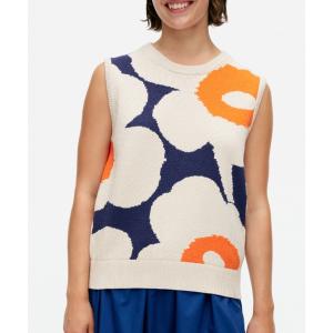 ベスト レディース Unikko / Pioneeri knitted cotton vest｜ZOZOTOWN Yahoo!店