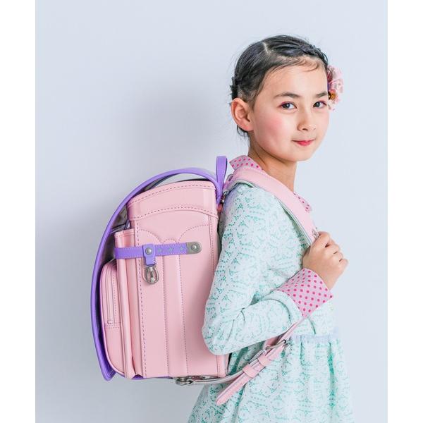 ランドセル 「早期特典付」2027年新入学ランドセル - ライラックxパウダーピンク（クラリーノ /...