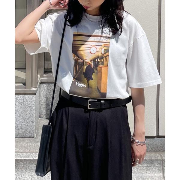 tシャツ アソートフォトプリントTシャツ レディース