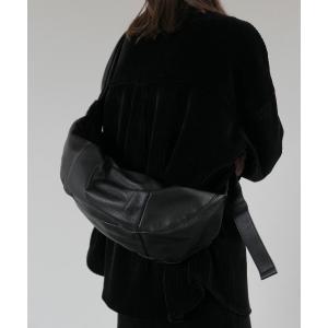 レディース ショルダーバッグ バッグ エコレザーショルダーバッグ／eco leather shoulder bag ワンハンドルバッグ ボディバッグ｜zozo