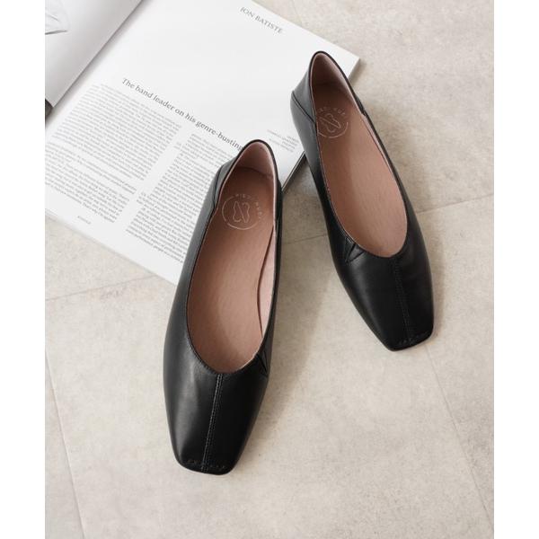 バレエシューズ パンプス piedi nudi/ピエディヌーディ レザー フラットシューズ