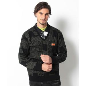 セーター ニット Pave Mesh Vee Knit | MEN メンズ｜ZOZOTOWN Yahoo!店