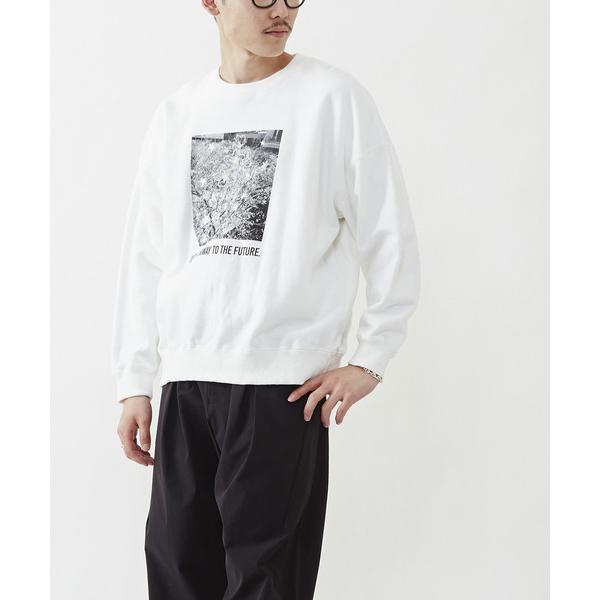 スウェット レディース CHERRY BLOSSOM PHOTO PRINT SWEAT