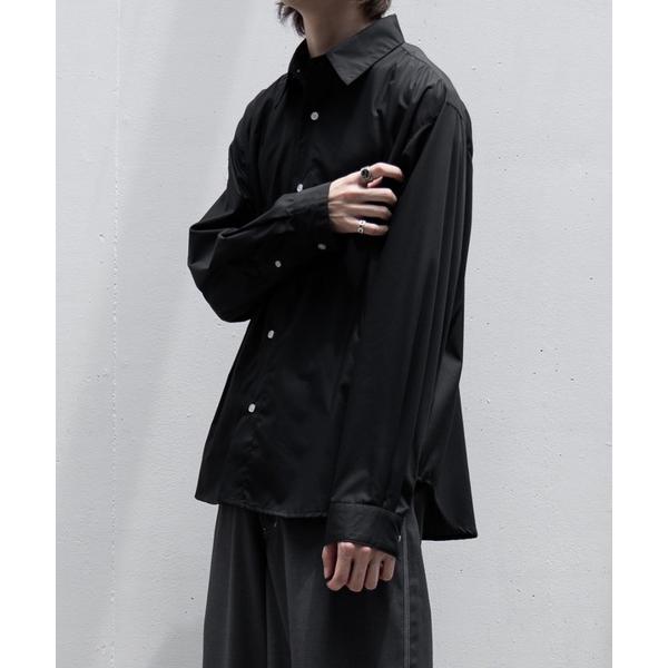 「Casper John」 長袖シャツ MEDIUM ブラック メンズ